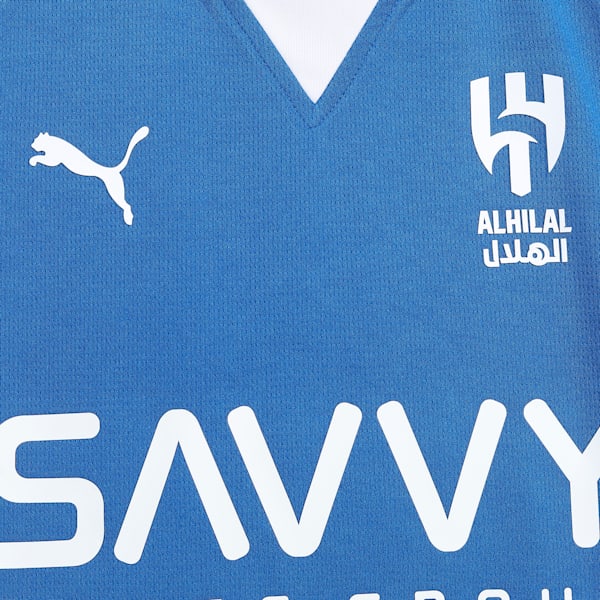 Al Hilal SFC Anniversary Youth Football Jersey, Blue Intense-PUMA White, extralarge-IND
